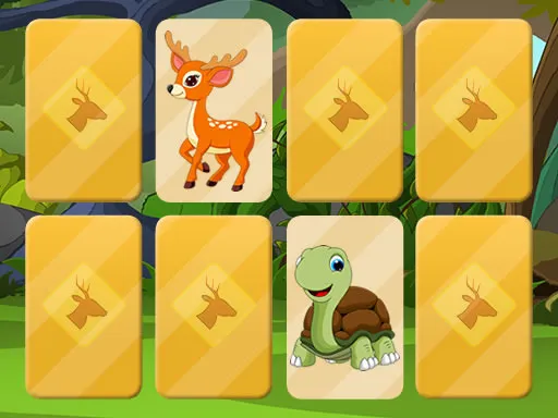 Wild Animals Memory igra online - igraj besplatno