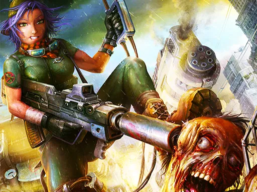 Zombie Terror igra online - igraj besplatno
