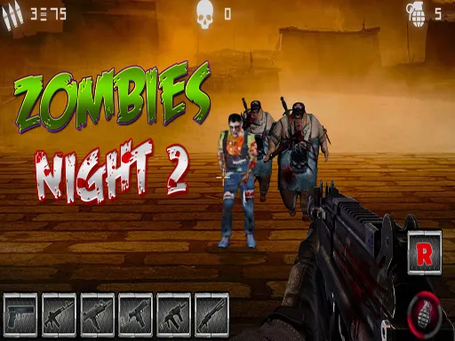 Zombies Night 2 igra online - igraj besplatno