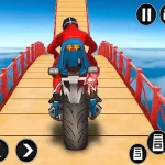 Mega Ramps Bike Stunt Game igra online - igraj besplatno