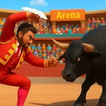 Real Bull Fighting Game igra online - igraj besplatno