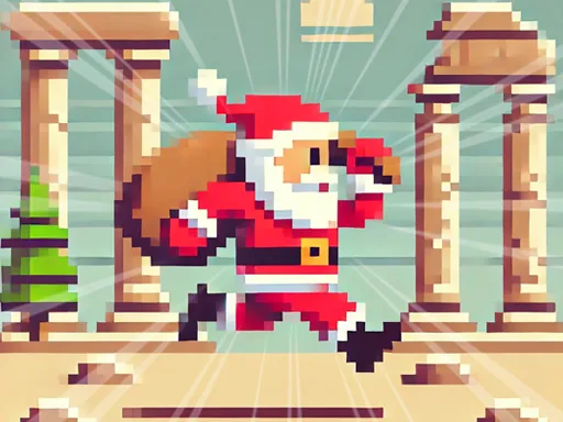Retro Santa igra online - igraj besplatno