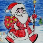 Santa Claus Coloring igra online - igraj besplatno