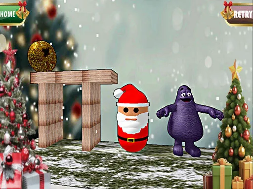 Santa Claus Meet Grimace igra online - igraj besplatno