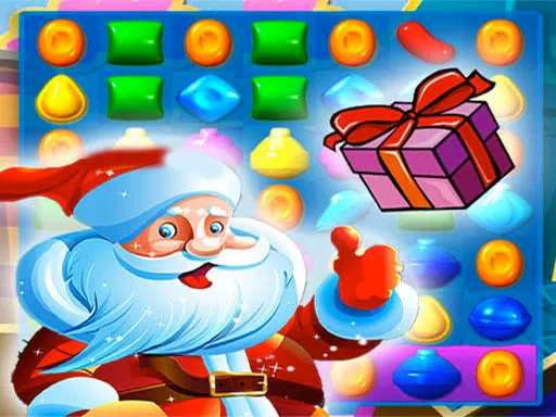 Santa Crush Candy World Match 3 igra online - igraj besplatno