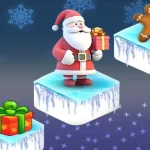 Santa Ice Jump igra online - igraj besplatno