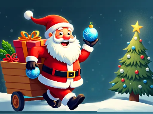 Santa: The Magic of Tree Decorating igra online - igraj besplatno
