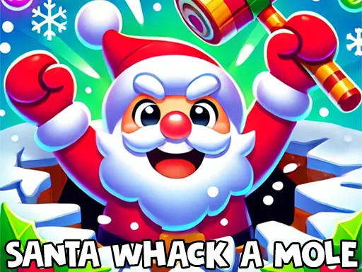 Santa Whack a Mole igra online - igraj besplatno