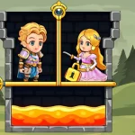 Save the Girl: Pin Pull igra online - igraj besplatno