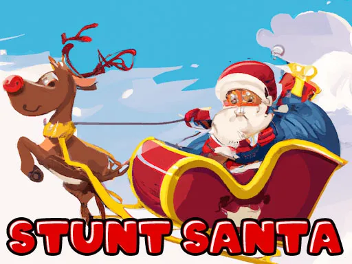 Stunt Santa igra online - igraj besplatno