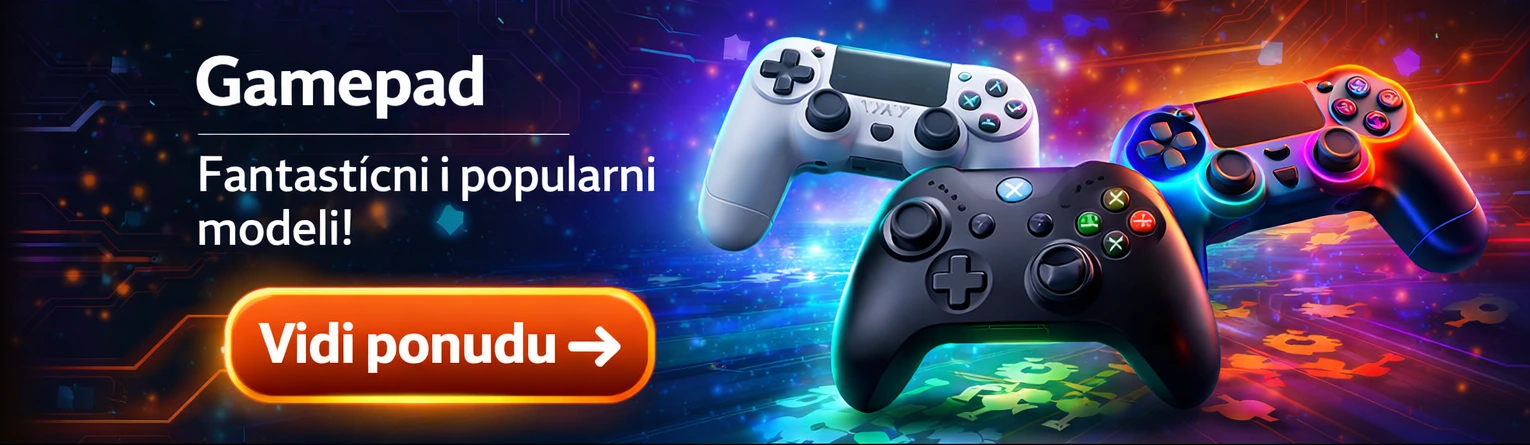 Gaming gamepad i oprema