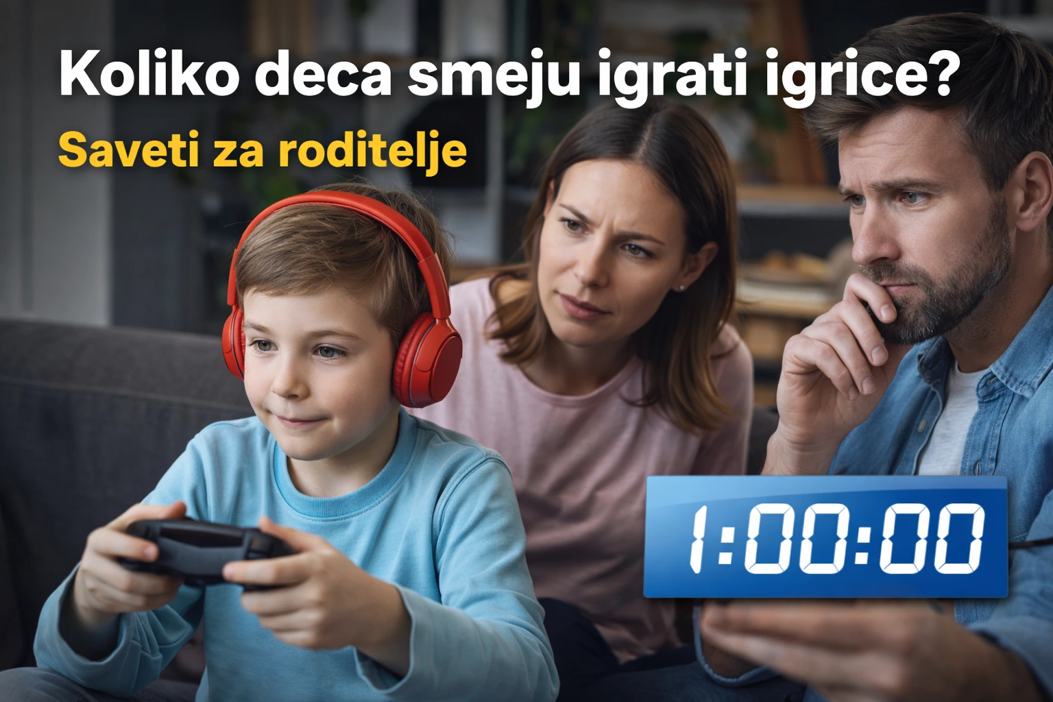 Koliko dugo deca smeju da igraju igrice dnevno? Saveti za roditelje